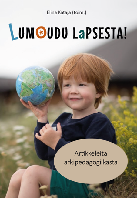 Lumoudu lapsesta -artikkelikirjan kansi