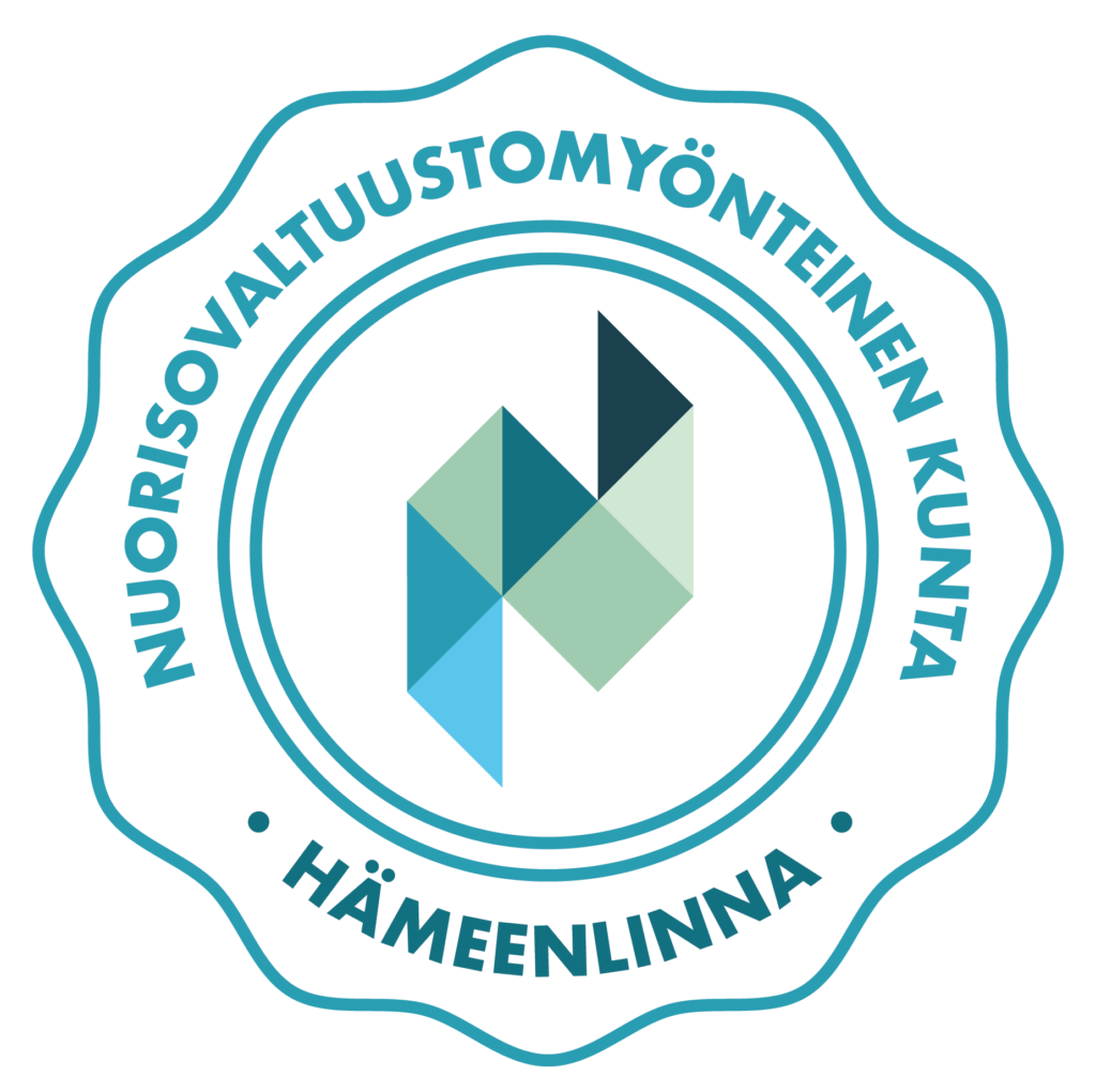 Nuorisovaltuusto myönteinen kunta logo