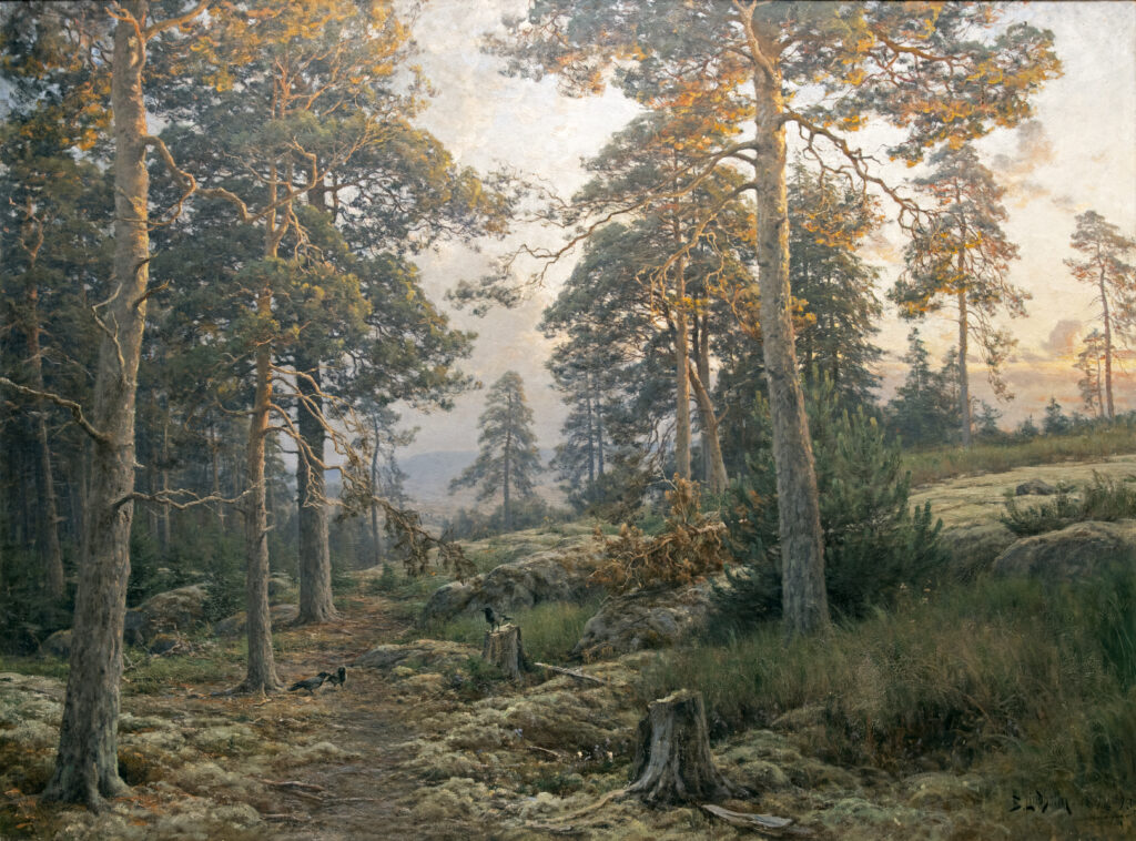 Berndt Lindholmin maalaus