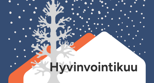 Hyvinvointikuu kirjastolla.