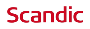 Scandicin punainen logo