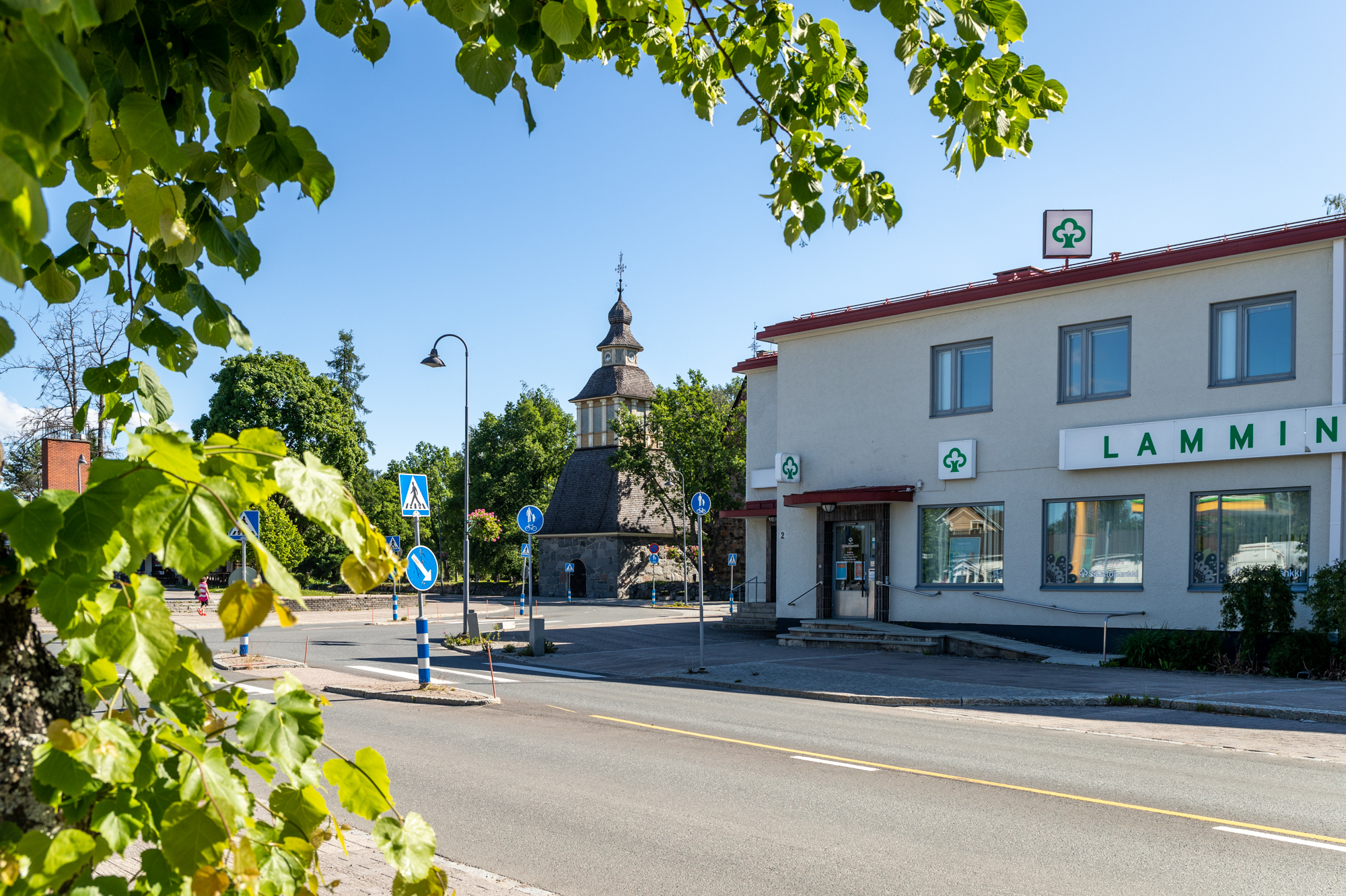 Lammi centre and church.