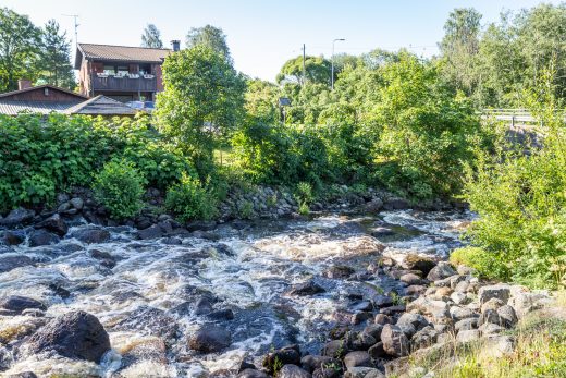 A rapids in Renko in summer.