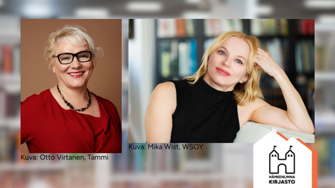 Kirjailijavieraina Taija Tuominen ja Maritta Lintunen