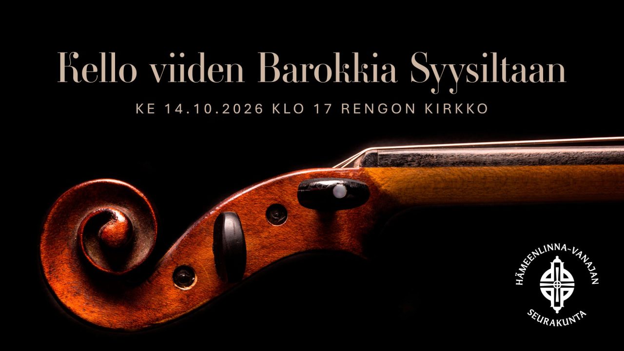 Kello viiden barokkia syysiltaan