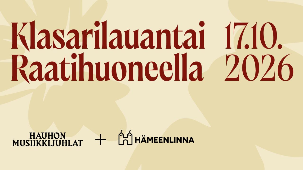 Klasarilauantai Raatihuoneella