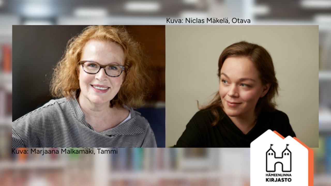 Kirjailijavieraina Riitta Jalonen ja Anna-Kaisa Linna-Aho