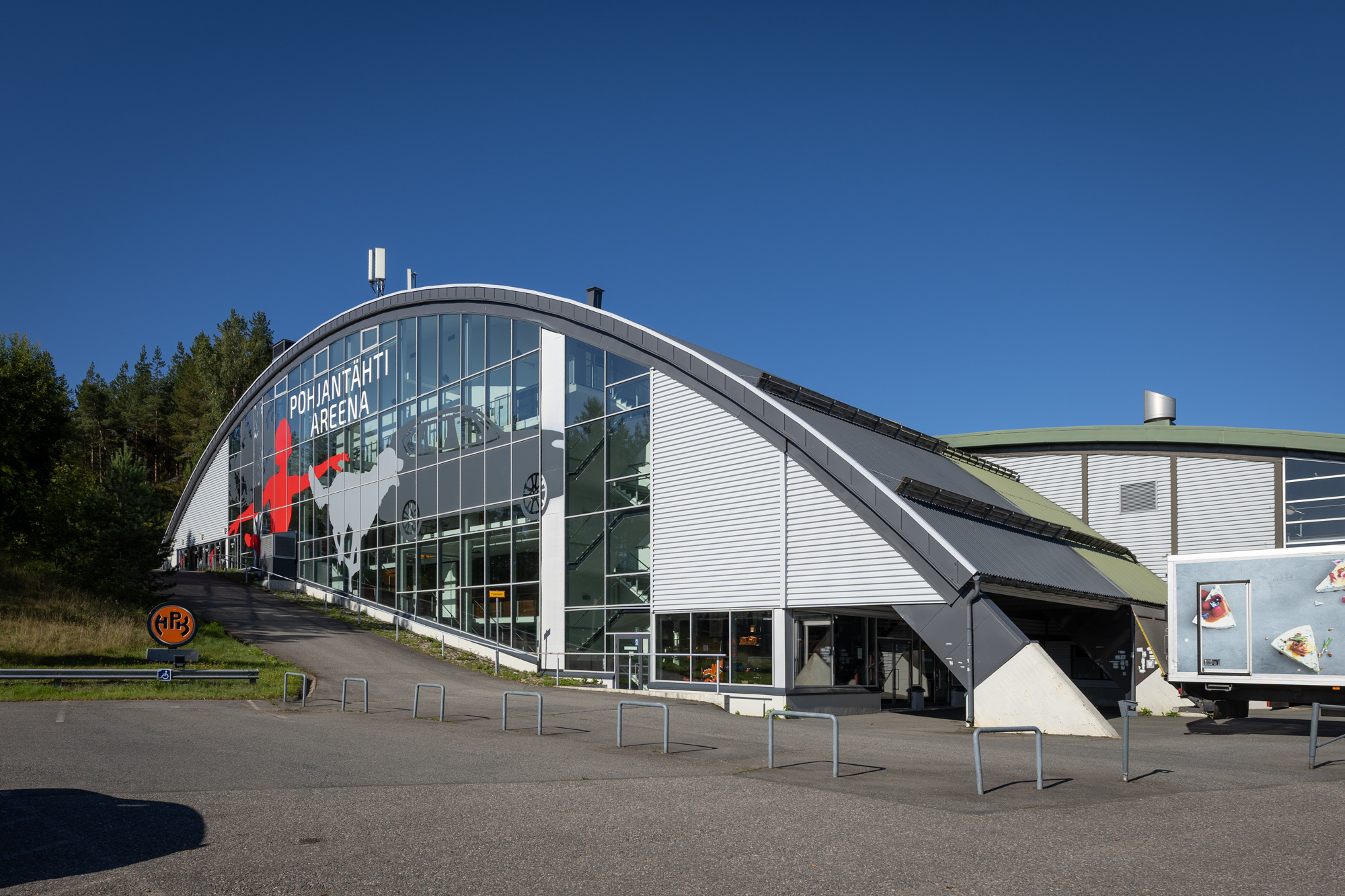 Ice rink Pohjantähti Areena in Rinkelinmäki, Hämeenlinna.