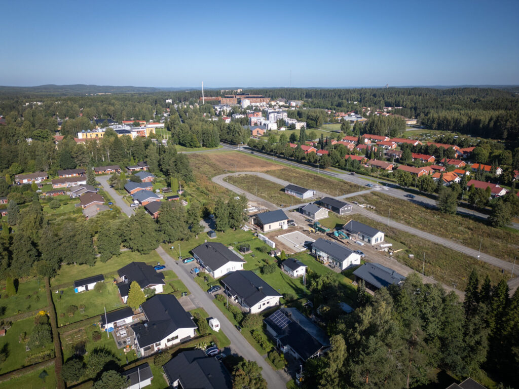 Alilaurilan asuinalue Hämeenlinnan Luolajassa