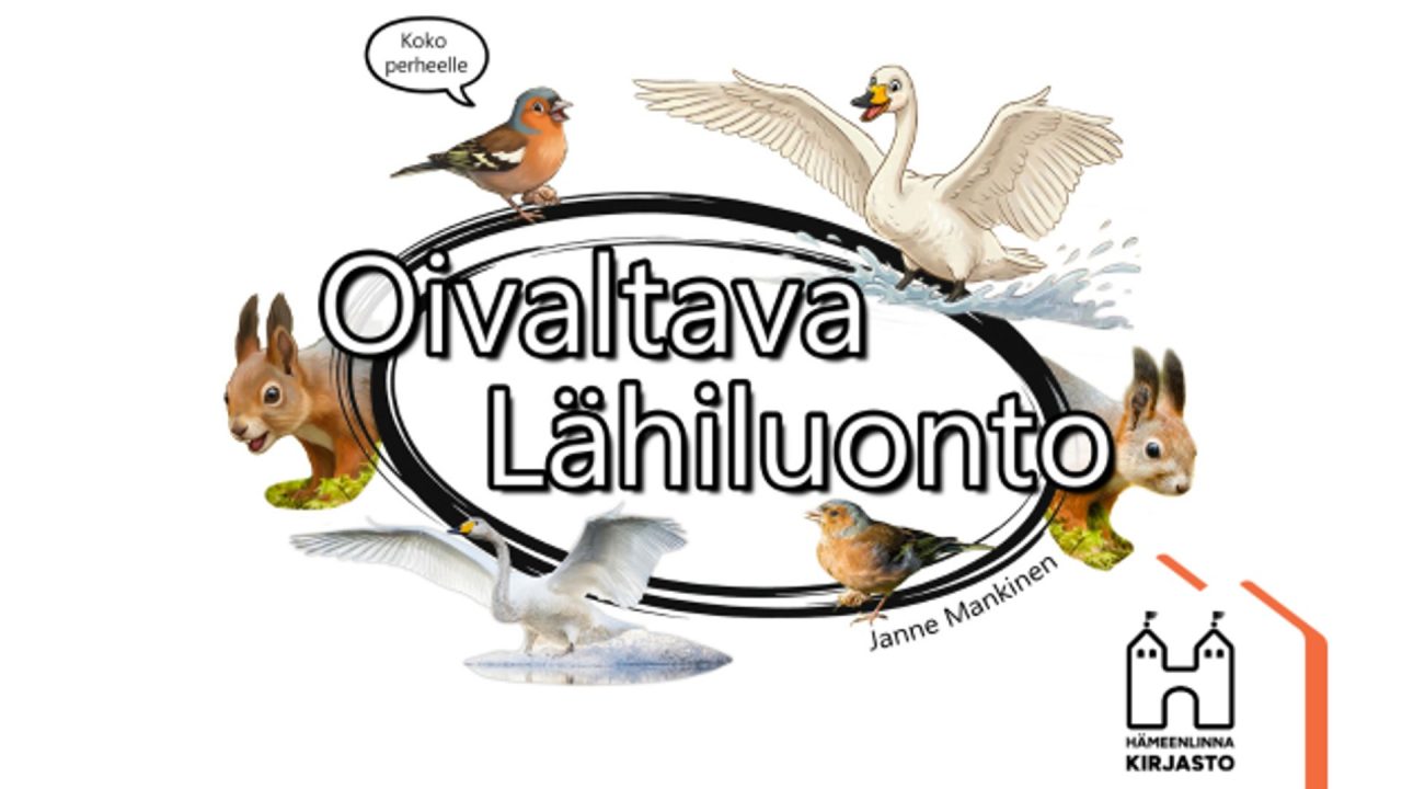 Oivaltava lähiluonto - Luontokuvanäyttely koko perheelle
