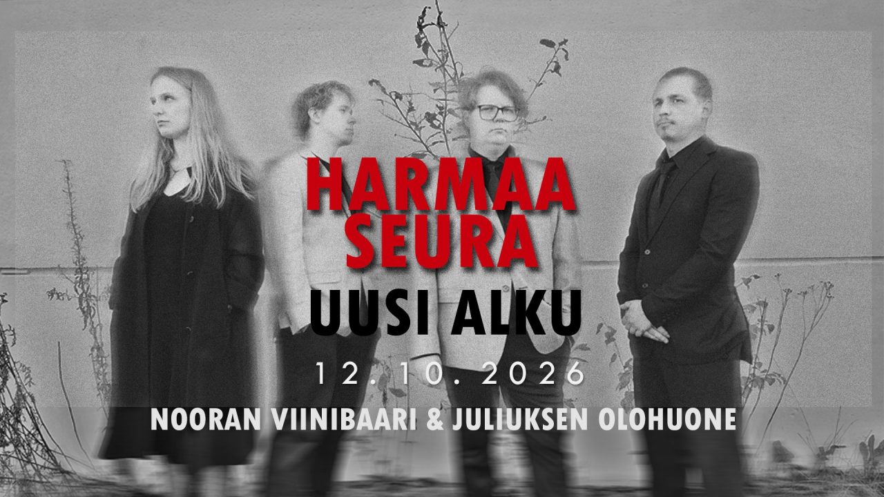 Harmaa Seura - Uusi alku -konsertti