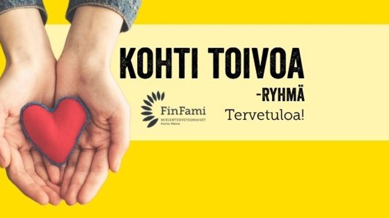 Kohti toivoa -ryhmä läheisille