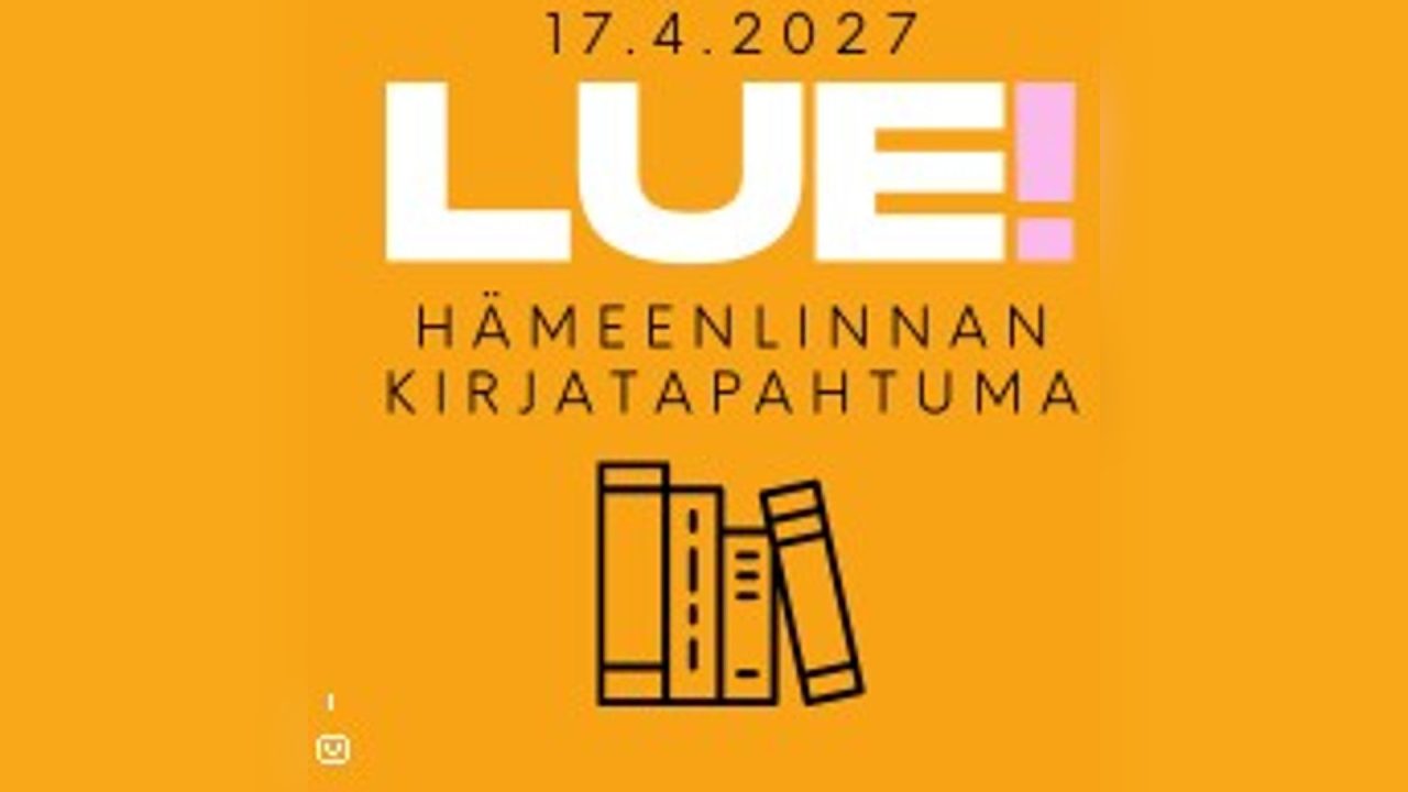 LUE! Hämeenlinnan kirjatapahtuma