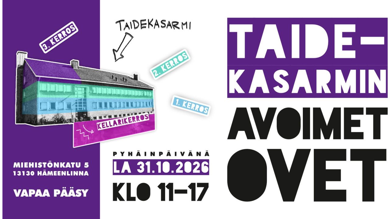Taidekasarmin avoimet ovet