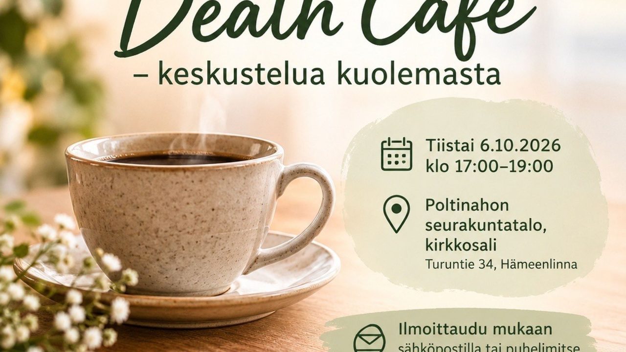 Death Café, keskustelua kuolemasta -kahvila