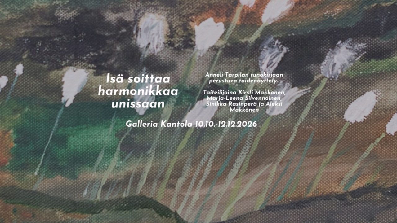 Isä soittaa harmonikkaa unissaan