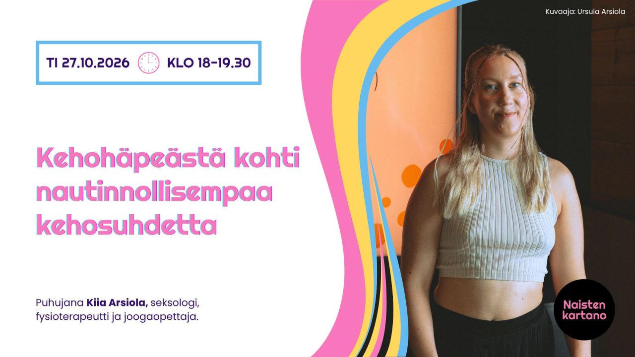 Kehohäpeästä kohti nautinnollisempaa kehosuhdetta